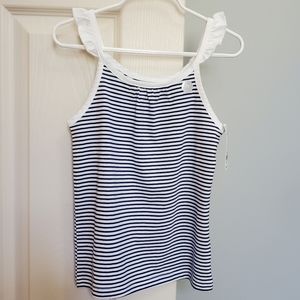 OshKosh Navy Striped Sleeveless Top, 5T